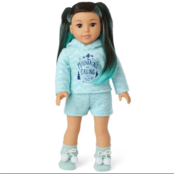 American Girl Corinne’s Blue Powder Pajamas